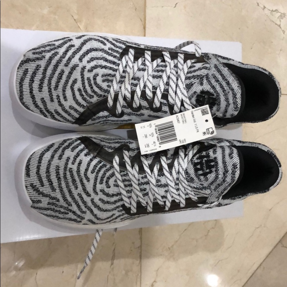 Harden adidas basketball shoes.